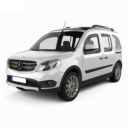 Protección de umbral de puerta de acero inoxidable Mercedes Citan W420 Tourer fabricación 10.2021 - presente, carrocería furgoneta