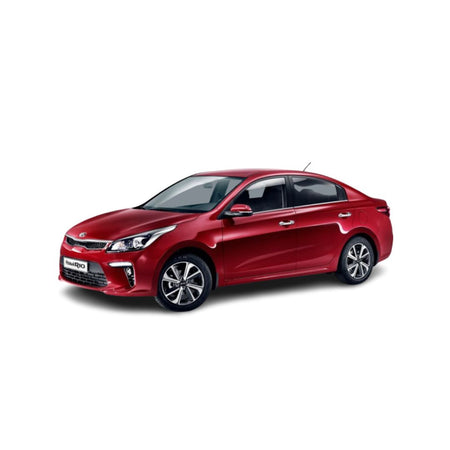 Alfombrillas de coche Kia Rio IV fabricación 02.2017 -  2020, carrocería sedán