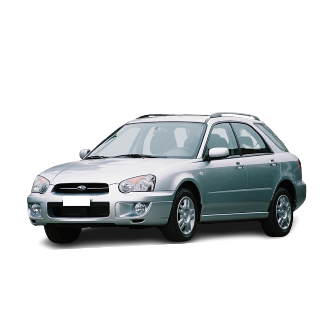 Alfombrillas de moqueta Subaru Impreza II fabricación 2003 - 2007, carrocería camioneta
