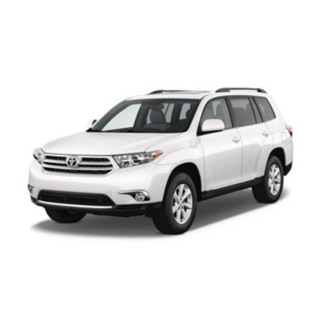 Alfombrillas tipo bandeja Toyota Highlander II (XU40) Facelift fabricación 2011 - 2013, carrocería suv