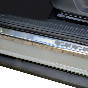 Protección de umbral de puerta de acero inoxidable Skoda Elroq, fabricación 01.2025 - presente, carrocería suv | 08-0597