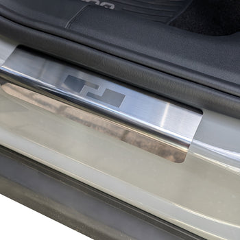 Protección de umbral de puerta de acero inoxidable Skoda Elroq, fabricación 01.2025 - presente, carrocería suv | 08-0597