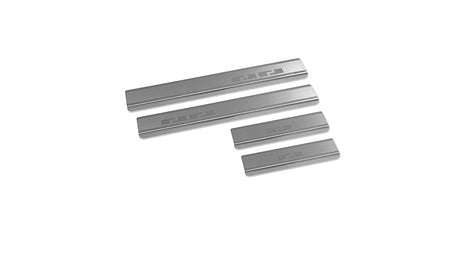 Protección de umbral de puerta de acero inoxidable Leapmotor T03 EV, fabricación 2024 - presente, carrocería hatchback | 08-1829