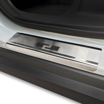 Protección de umbral de puerta de acero inoxidable Leapmotor T03 EV, fabricación 2024 - presente, carrocería hatchback | 08-1829