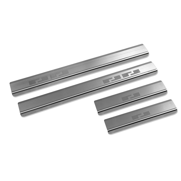 Protección de umbral de puerta de acero inoxidable Chery Tiggo 7, fabricación 2025 - presente, carrocería suv | 08-1831