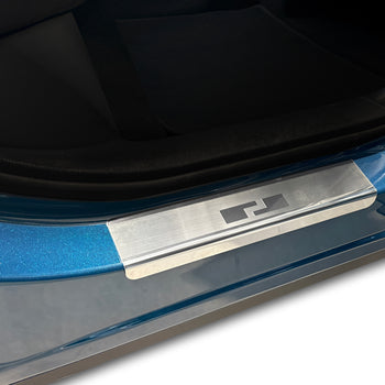 Protección de umbral de puerta de acero inoxidable Chery Tiggo 7, fabricación 2025 - presente, carrocería suv | 08-1831