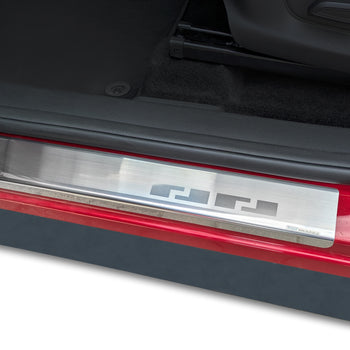 Protección de umbral de puerta de acero inoxidable MG ZS Hybrid+, fabricación 09.2024 - presente, carrocería suv | 08-1872