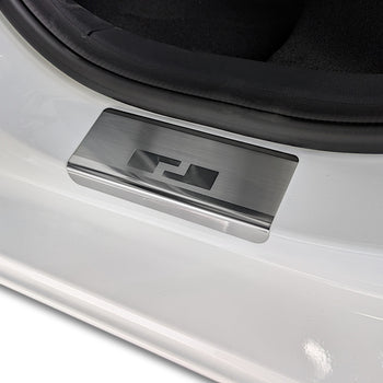 Protección de umbral de puerta de acero inoxidable MG 3 Hybrid+, fabricación 05.2024 - presente, carrocería hatchback | 08-1873
