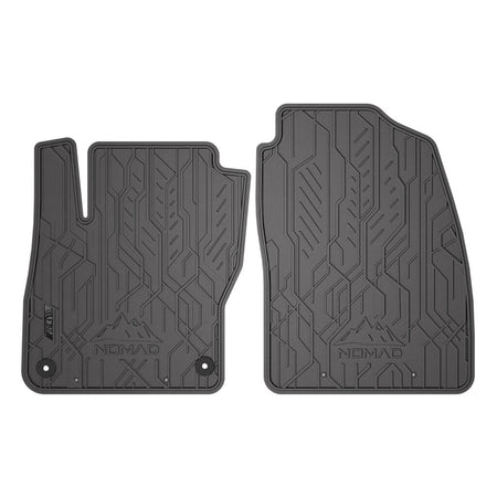 Alfombrillas de goma delanteras Ford Focus II, fabricación 2004 - 02.2011, carrocería hatchback (2 uds.) | ND0301