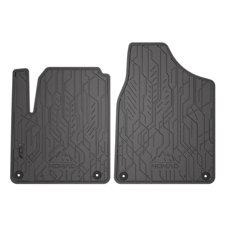 Alfombrillas de goma delanteras Seat Alhambra I, fabricación 1995 - 08.2010, carrocería furgoneta (2 uds.) | ND0311