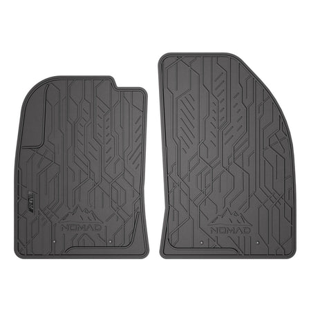 Alfombrillas de goma delanteras Ford Fusion, fabricación 2002 - 11.2012, carrocería furgoneta (2 uds.) | ND0313