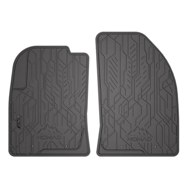 Alfombrillas de goma delanteras Ford Fusion, fabricación 2002 - 11.2012, carrocería furgoneta (2 uds.) | ND0313