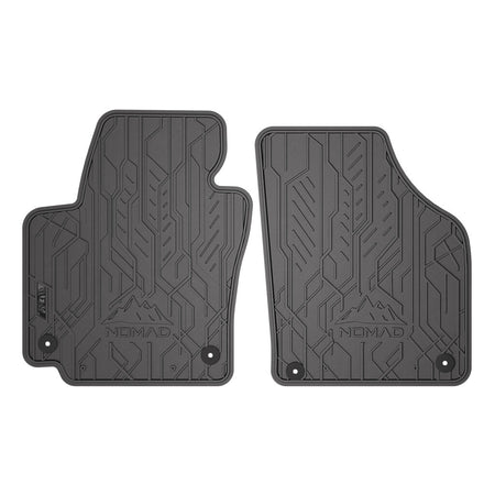 Alfombrillas de goma delanteras Seat Altea, fabricación 2004 - 08.2015, carrocería hatchback (2 uds.) | ND0403