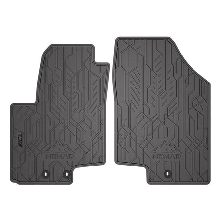 Alfombrillas de goma delanteras Hyundai IX20, fabricación 05.2010 - 07.2019, carrocería hatchback (2 uds.) | ND0420