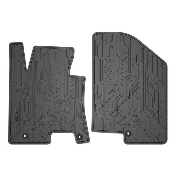 Alfombrillas de goma delanteras Kia Ceed II, fabricación 05.2012 - 05.2018, carrocería camioneta (2 uds.) | ND0430C
