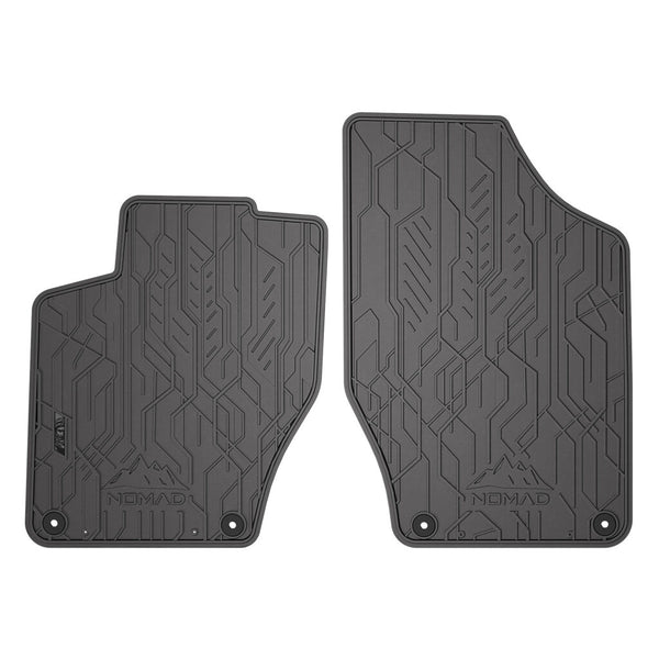 Alfombrillas de goma delanteras Peugeot 308 I, fabricación 10.2007 - 05.2014, carrocería sedán (2 uds.) | ND0632