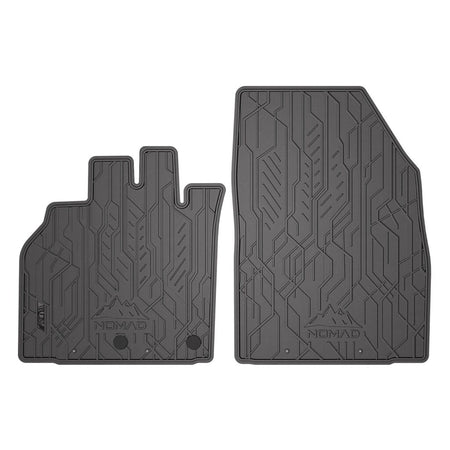 Alfombrillas de goma delanteras Renault Scenic III, fabricación 04.2009 - 11.2016, carrocería furgoneta (2 uds.) | ND0754