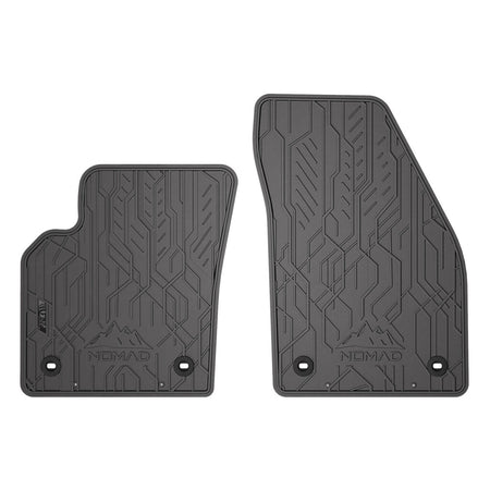 Alfombrillas de goma delanteras Volvo S 40 II, fabricación 2004 - 06.2012, carrocería sedán (2 uds.) | ND0940
