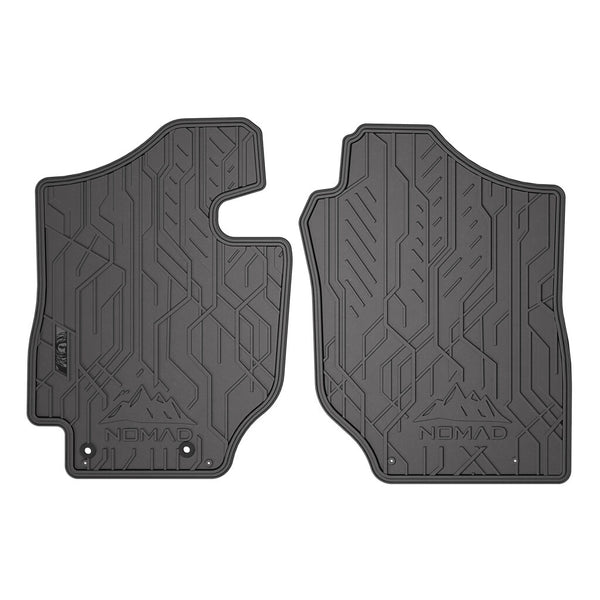 Alfombrillas de goma delanteras Suzuki Jimny II, fabricación 10.2018 - presente, carrocería suv (2 uds.) | ND410015