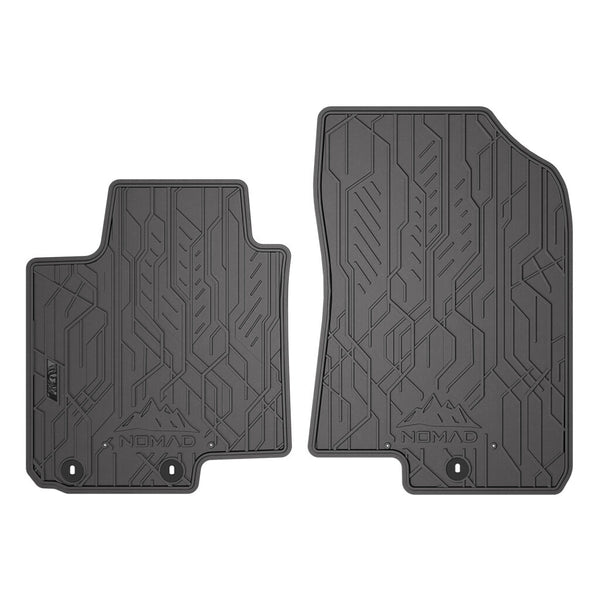 Alfombrillas de goma delanteras Hyundai I20 II, fabricación 12.2014 - 07.2020, carrocería hatchback (2 uds.) | ND546016