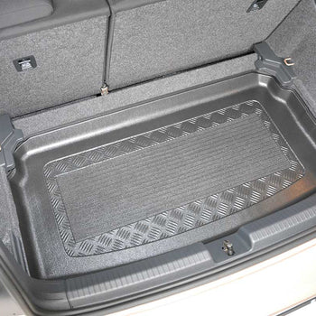 Bandeja maletero Volkswagen Polo VI, carrocería hatchback, fabricación 10.2017 - presente, maletero inferior, suelo de carga variable en la posición más bajo | 193426