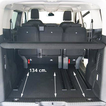 Bandeja maletero Toyota Proace Verso EV, carrocería furgoneta, fabricación 04.2021 - presente, batalla l2 media, detrás de la segunda fila (asientos reclinados hacia atrás) | 193519GRD