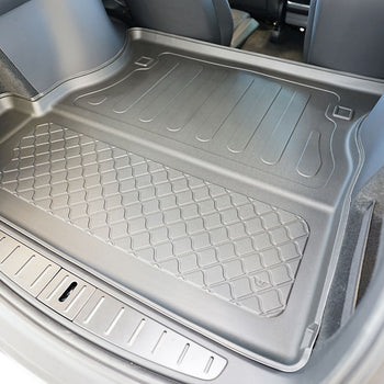 Bandeja maletero Tesla Model X Facelift, carrocería suv, fabricación 01.2021 - presente, 6-7 plazas, detrás de la segunda fil (tercera fila cerrada) | 193874GRD