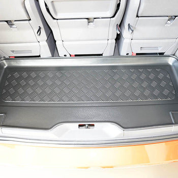Bandeja maletero Volkswagen T7 Multivan eHybrid PHEV, carrocería furgoneta, fabricación 10.2021 - presente, batalla corta, detrás de la tercera fila | 193893BSC