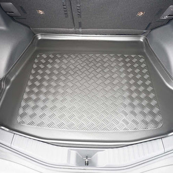 Bandeja maletero Subaru Solterra EV, carrocería suv, fabricación 11.2022 - presente, maletero con suela de carga elevado con oreja desmontable para subwoofer | 194282BSC