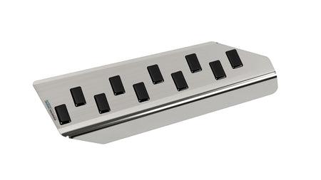 Soporte de protección acero inoxidable para reposapiés de coche Opel Crossland X, fabricación 06.2017 - 07.2024, carrocería suv | 32-4099