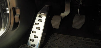 Soporte de protección acero inoxidable para reposapiés de coche Opel Crossland X, fabricación 06.2017 - 07.2024, carrocería suv | 32-4099