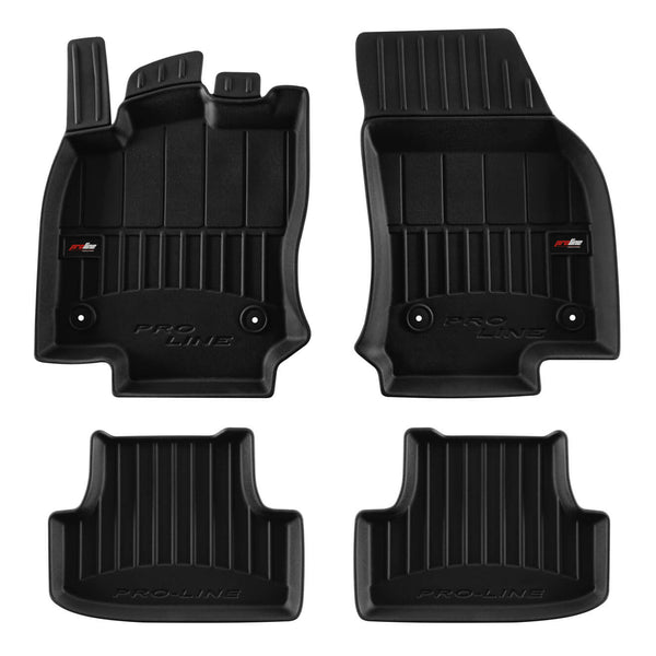 Alfombrillas tipo bandeja Volkswagen T-Roc, fabricación 12.2017 - presente, carrocería suv | 3D412088