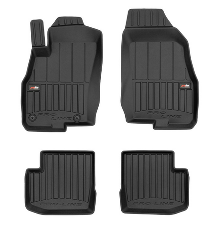 Alfombrillas tipo bandeja Fiat Punto Evo, fabricación 2009 - 2012, carrocería hatchback, 3 puertas #2