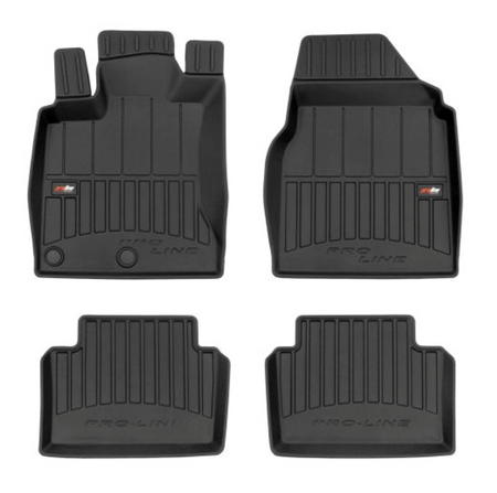 Alfombrillas tipo bandeja Nissan Qashqai I, fabricación 02.2007 - 01.2014, carrocería suv no corresponde al modelo tekna | 3D426733