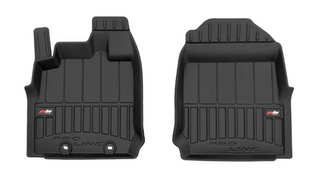 Alfombrillas tipo bandeja Isuzu D-Max, fabricación 01.2021 - presente, carrocería camioneta cabina ampliada con 4 puertas, con puertas traseras abatibles. | 3D426948