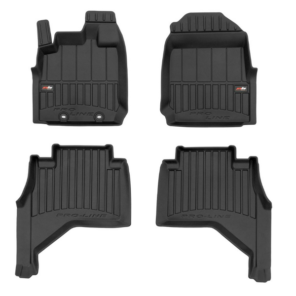 Alfombrillas tipo bandeja Isuzu D-Max, fabricación 01.2021 - presente, carrocería camioneta doble cabina | 3D427051