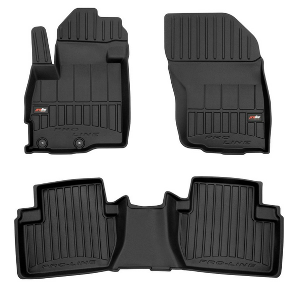 Alfombrillas tipo bandeja Mitsubishi Outlander II, fabricación 03.2007 - 08.2012, carrocería suv #1