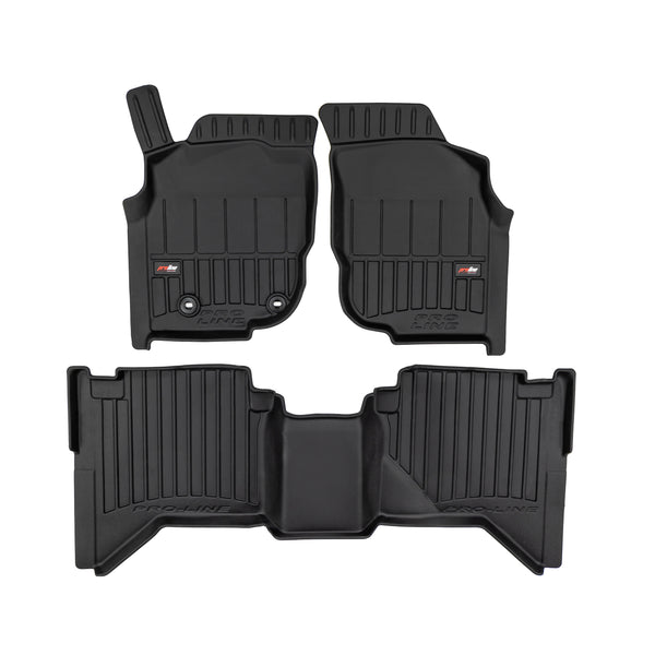 Alfombrillas tipo bandeja Toyota Hilux, fabricación 2006 - 08.2016, carrocería camioneta | 3D429864