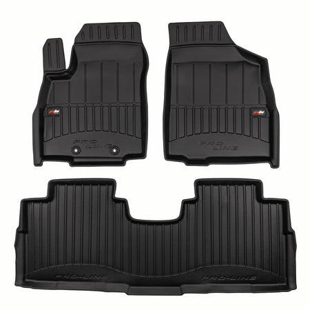 Alfombrillas tipo bandeja Forthing U-Tour, fabricación 2024 - presente, carrocería minibús la primera fila y la segunda fila | 3D800817