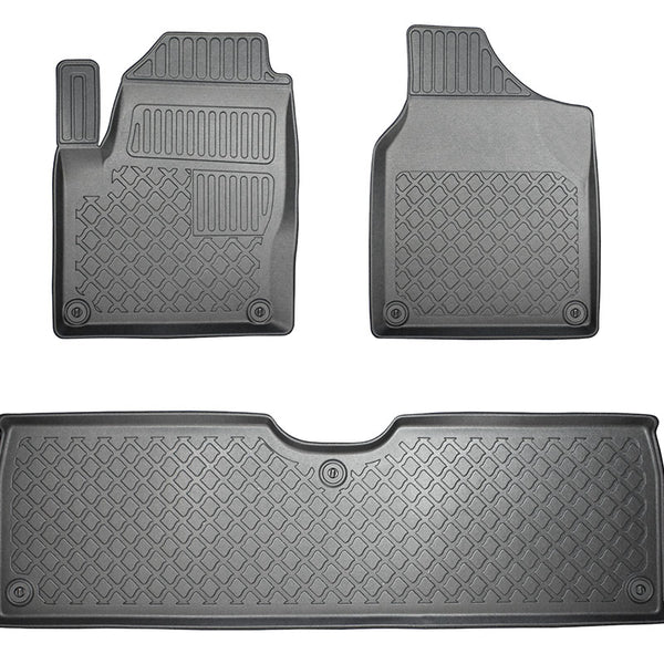 Alfombrillas tipo bandeja Seat Alhambra I, fabricación 1995 - 08.2010, carrocería furgoneta 5-7 plazas, sin tercera fila | 602169