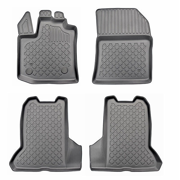 Alfombrillas tipo bandeja Dacia Dokker, fabricación 11.2012 - 09.2021, carrocería furgoneta 2-5 plazas | 603054