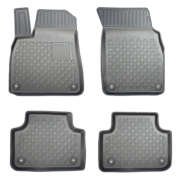 Alfombrillas tipo bandeja Audi Q7 4M, fabricación 06.2015 - presente, carrocería suv 5-7 plazas, sin tercera fila | 603213