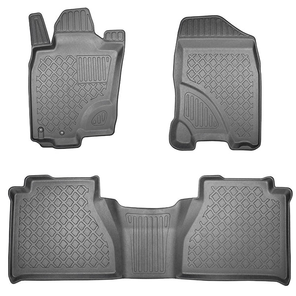 Alfombrillas tipo bandeja Nissan Navara, fabricación 01.2016 - presente, carrocería camioneta doble cabina | 603274