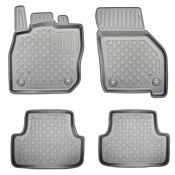 Alfombrillas tipo bandeja Volkswagen Golf 8 MHEV, fabricación 11.2020 - presente, carrocería hatchback #1