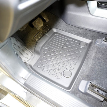 Alfombrillas tipo bandeja Nissan X-Trail e-Power, fabricación 09.2022 - presente, carrocería suv 5-7 plazas, sin tercera fila | 604194