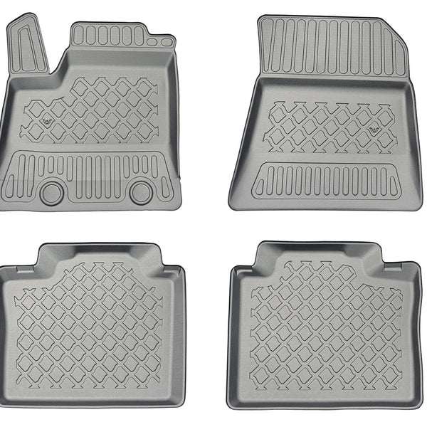Alfombrillas tipo bandeja Renault Rafale E-Tech PHEV, fabricación 10.2024 - presente, carrocería suv | 604371