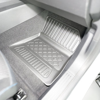 Alfombrillas tipo bandeja Renault Espace VI E-Tech Hybrid, fabricación 04.2023 - presente, carrocería suv 5-7 plazas, sin tercera fila | 604371