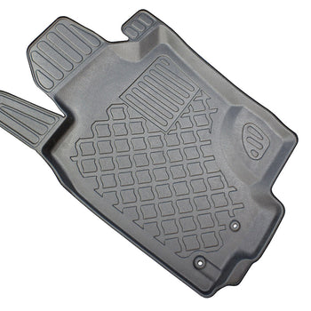 Alfombrillas tipo bandeja Nissan Navara, fabricación 01.2016 - presente, carrocería camioneta doble cabina | 603274