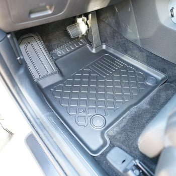 Alfombrillas tipo bandeja Hyundai Santa Fe V (MX5) HEV, fabricación 07.2024 - presente, carrocería suv 5-7 plazas, sin tercera fila | 604227