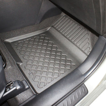 Alfombrillas tipo bandeja Kia Carens III, fabricación 04.2013 - 08.2019, carrocería furgoneta 5-7 plazas, sin tercera fila | 603187